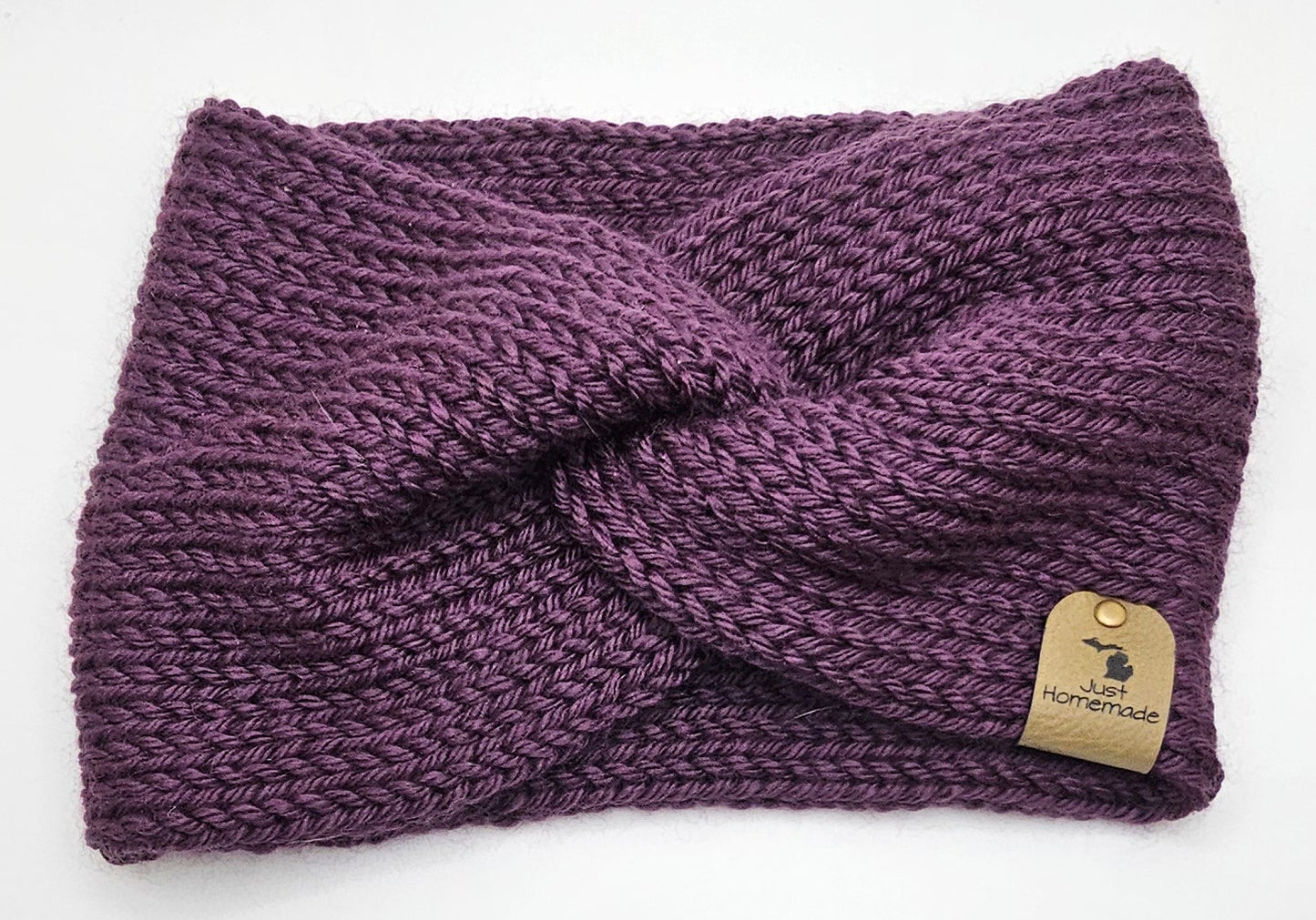 Just Homemade - Knitted Twisted Headbands